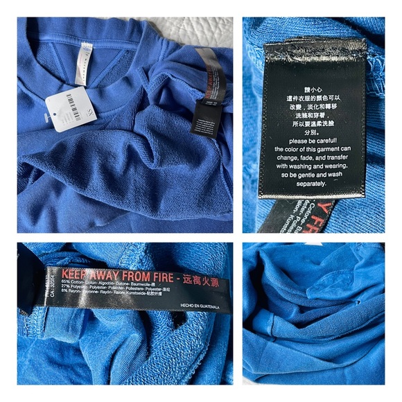 NWT Free People Movement - Love More Sweatshirt XS - Picture 6 of 9